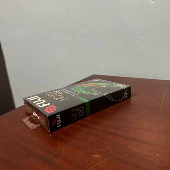 Fuji HQ120 Blank VHS Tape (1) New Sealed 6 Hours Multi Purpose Videotape - Picture 7 of 11